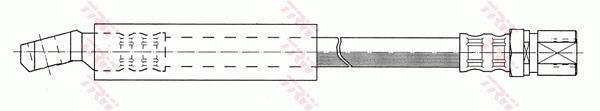 Latiguillo de freno TRW ref. PHD312