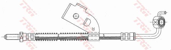 Latiguillo de freno TRW ref. PHD342