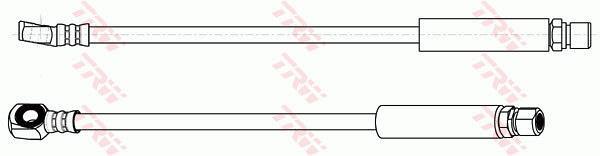 Latiguillo de freno TRW ref. PHD348