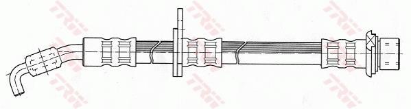 Latiguillo de freno TRW ref. PHD372