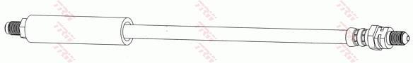 Flexible de frein (Durite de frein) TRW ref. PHD379