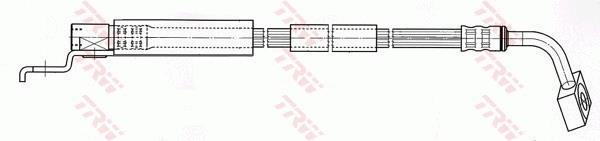 Latiguillo de freno TRW ref. PHD401