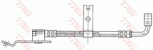 Latiguillo de freno TRW ref. PHD402