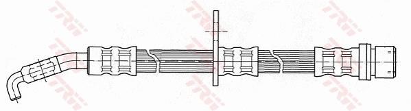 Latiguillo de freno TRW ref. PHD412
