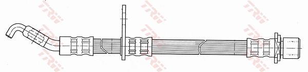 Latiguillo de freno TRW ref. PHD432