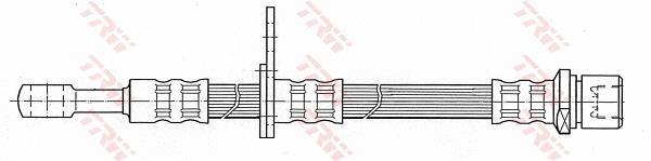 Latiguillo de freno TRW ref. PHD437