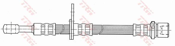 Flexível de travão TRW ref. PHD438
