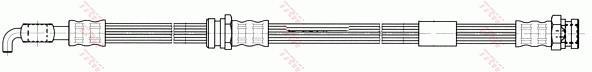 Latiguillo de freno TRW ref. PHD447