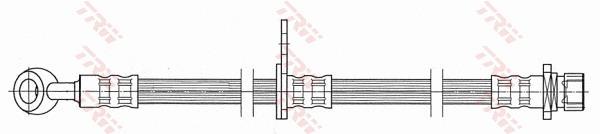 Latiguillo de freno TRW ref. PHD449