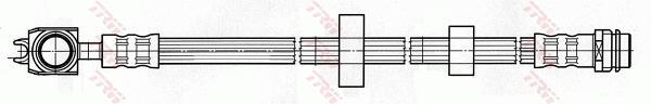 Latiguillo de freno TRW ref. PHD455