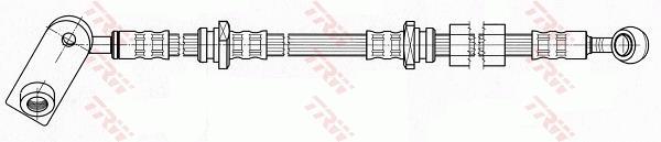 Latiguillo de freno TRW ref. PHD459