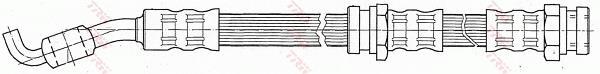 Latiguillo de freno TRW ref. PHD472