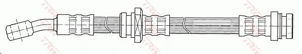 Latiguillo de freno TRW ref. PHD478