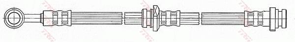 Latiguillo de freno TRW ref. PHD483