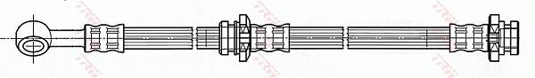 Flexible de frein (Durite de frein) TRW ref. PHD497