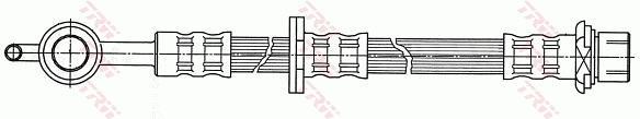 Latiguillo de freno TRW ref. PHD510