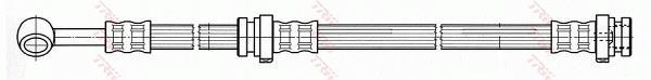 Latiguillo de freno TRW ref. PHD512