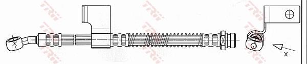 Latiguillo de freno TRW ref. PHD531