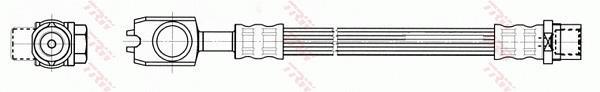 Latiguillo de freno TRW ref. PHD557