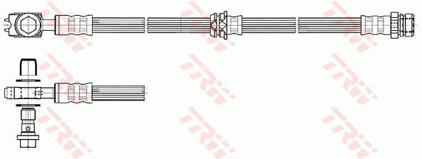 Flexível de travão TRW ref. PHD560