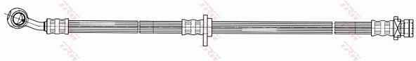 Flexible de frein (Durite de frein) TRW ref. PHD596