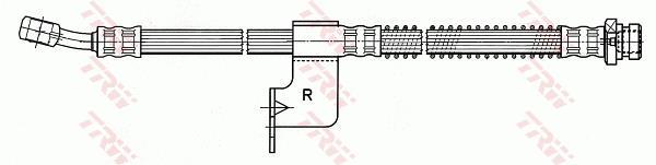 Flexível de travão TRW ref. PHD623