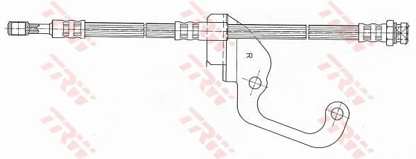 Latiguillo de freno TRW ref. PHD629