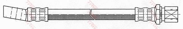 Latiguillo de freno TRW ref. PHD630