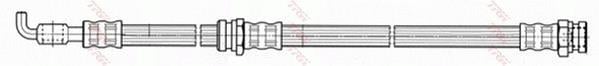 Latiguillo de freno TRW ref. PHD645