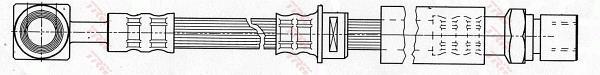 Latiguillo de freno TRW ref. PHD676
