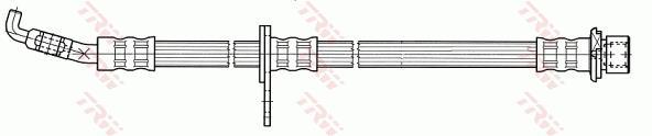 Latiguillo de freno TRW ref. PHD693