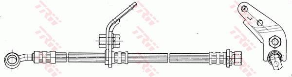 Latiguillo de freno TRW ref. PHD7072