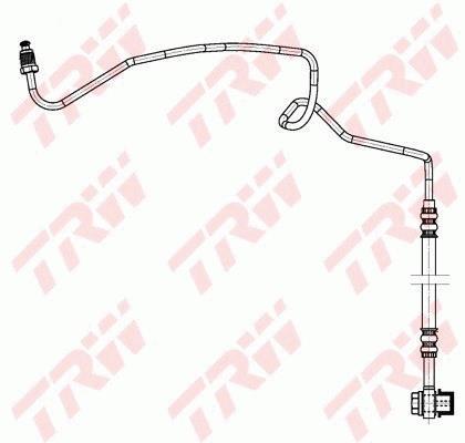 Flexible de frein (Durite de frein) TRW ref. PHD941