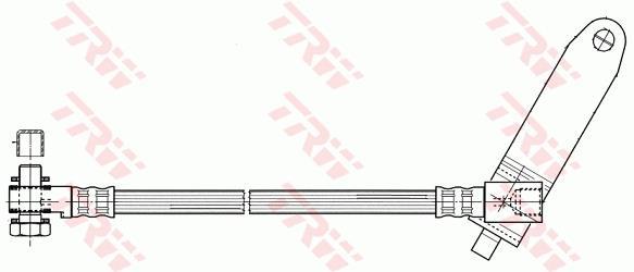 Latiguillo de freno TRW ref. PHD951