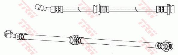 Latiguillo de freno TRW ref. PHD967