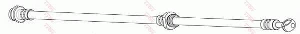 Flexible de frein (Durite de frein) TRW ref. PHD974