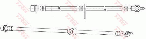 Latiguillo de freno TRW ref. PHD985