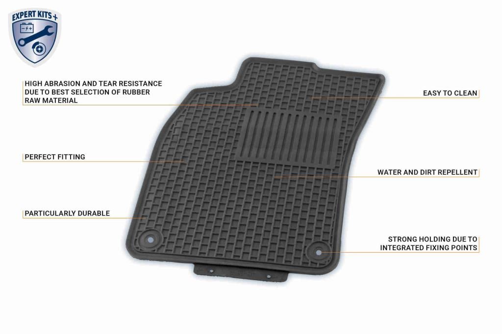 Tapis de sol sur mesure (Tapis de voiture) VAICO ref. V10-7592
