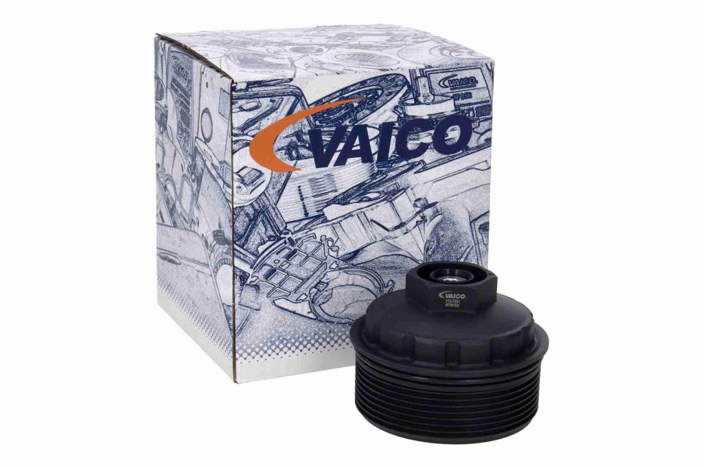 Cubierta, caja filtro de aceite (Cuerpo filtro de aceite) VAICO ref. V10-7681