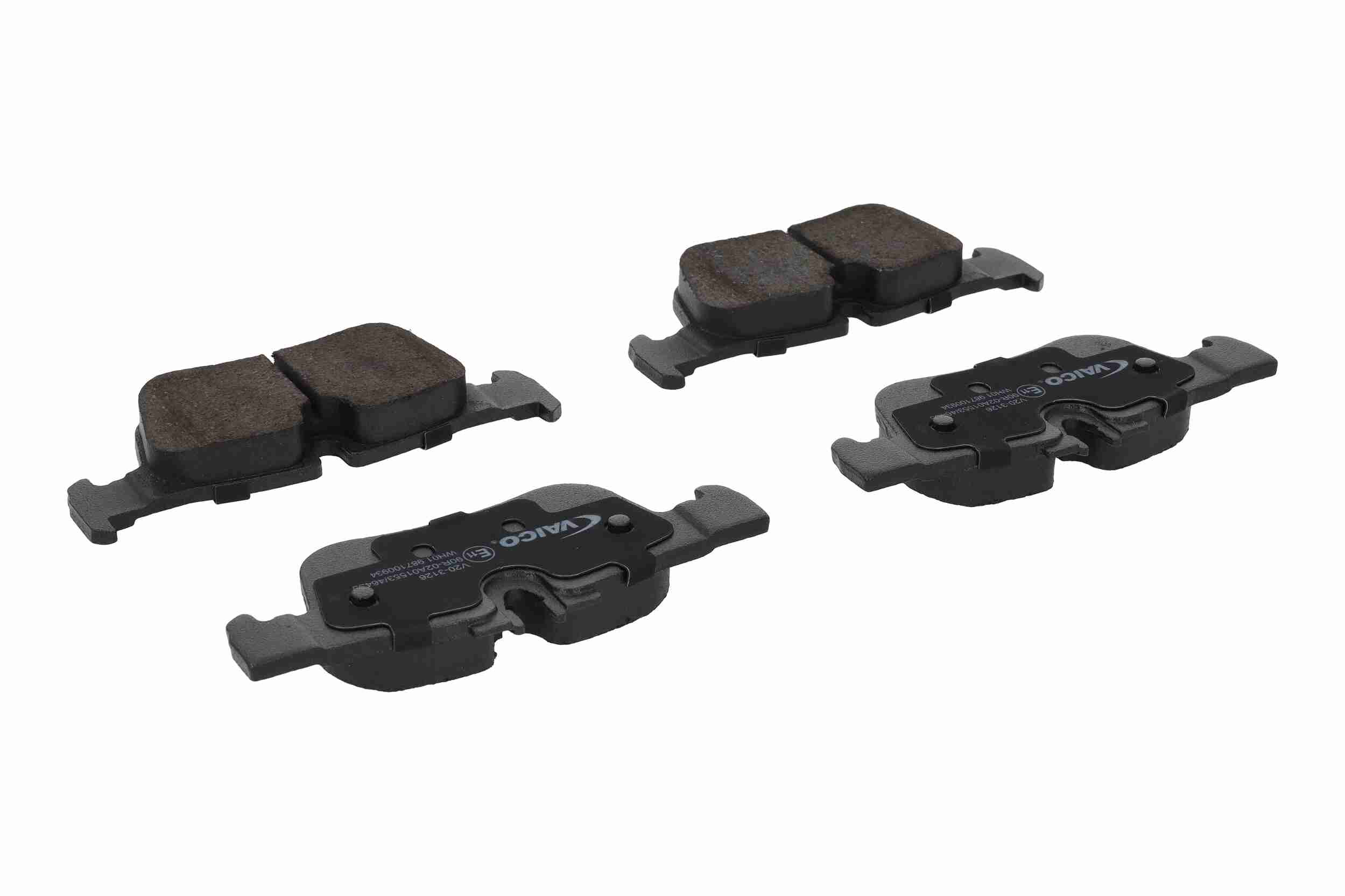 Jeu de 4 plaquettes de frein VAICO ref. V20-3126