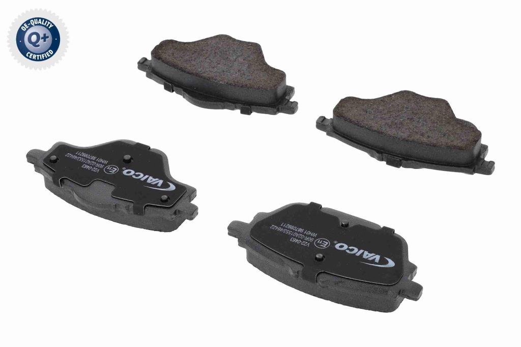 Jeu de 4 plaquettes de frein VAICO ref. V22-0463