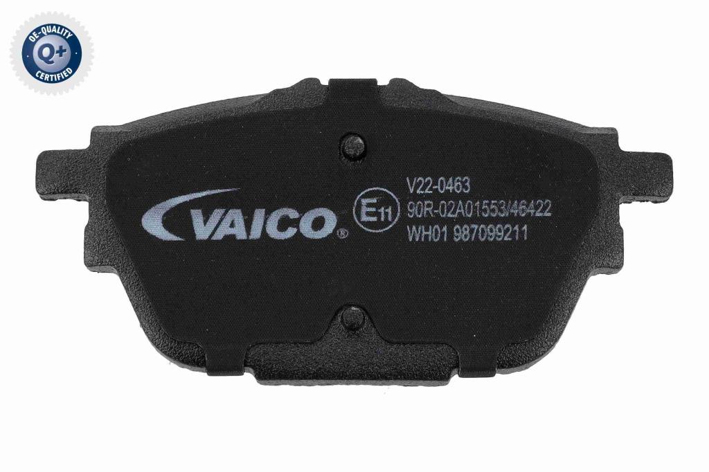 Jeu de 4 plaquettes de frein VAICO ref. V22-0463