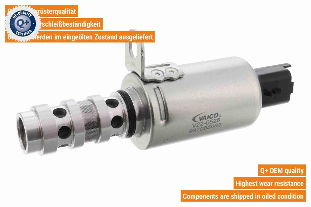 Valve de commande, réglage d'arbres à came VAICO ref. V22-0526