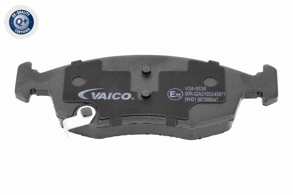 Jeu de 4 plaquettes de frein VAICO ref. V24-0538