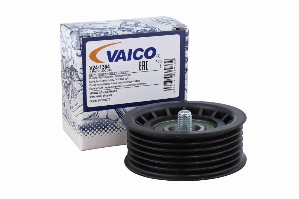 Galet enrouleur de courroie d'accessoire VAICO V24-1364