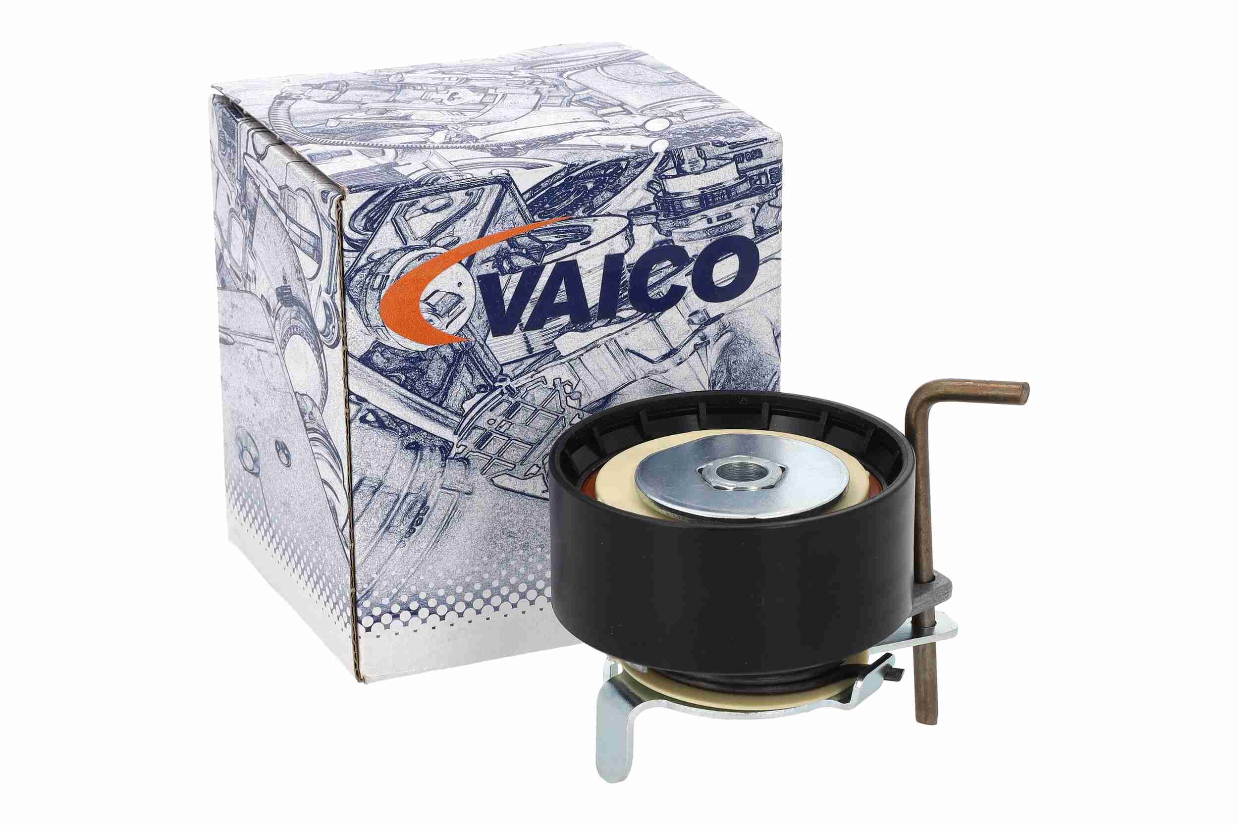 Galet tendeur de courroie de distribution (Galet tendeur de courroie crantée) VAICO V25-2714