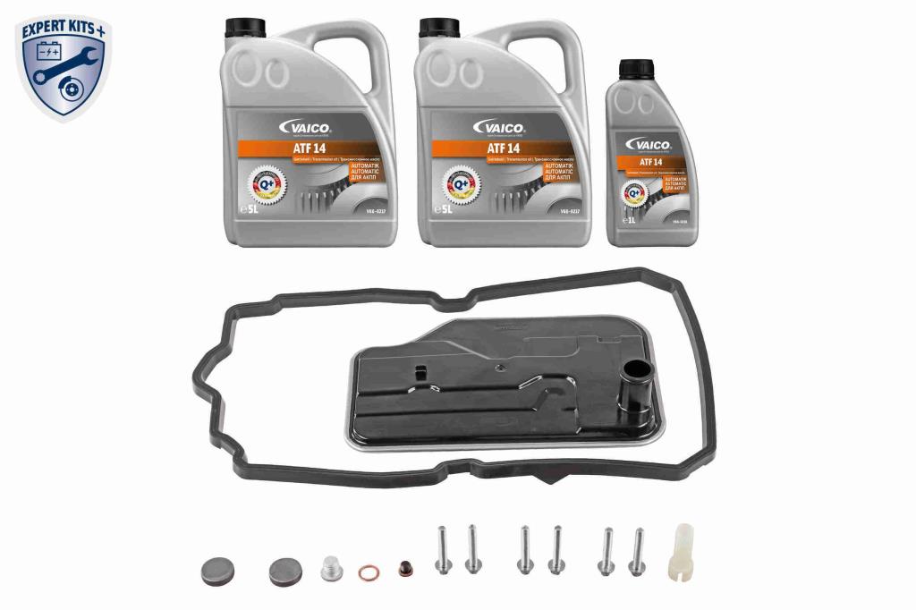 VAICO Kit de vidange, boîte automatique pour MERCEDES-BENZ: Classe CLK, Classe C, Classe E, Classe ML, Classe SLK, Classe G (Ref: V30-2258-XXL)