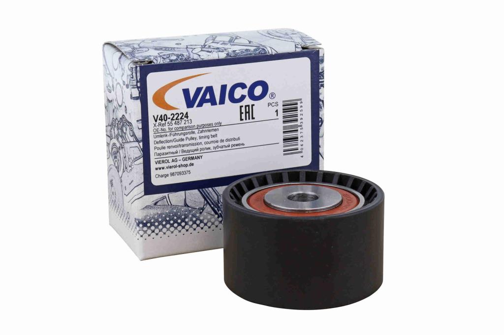 Galet enrouleur de courroie de distribution VAICO ref. V40-2224
