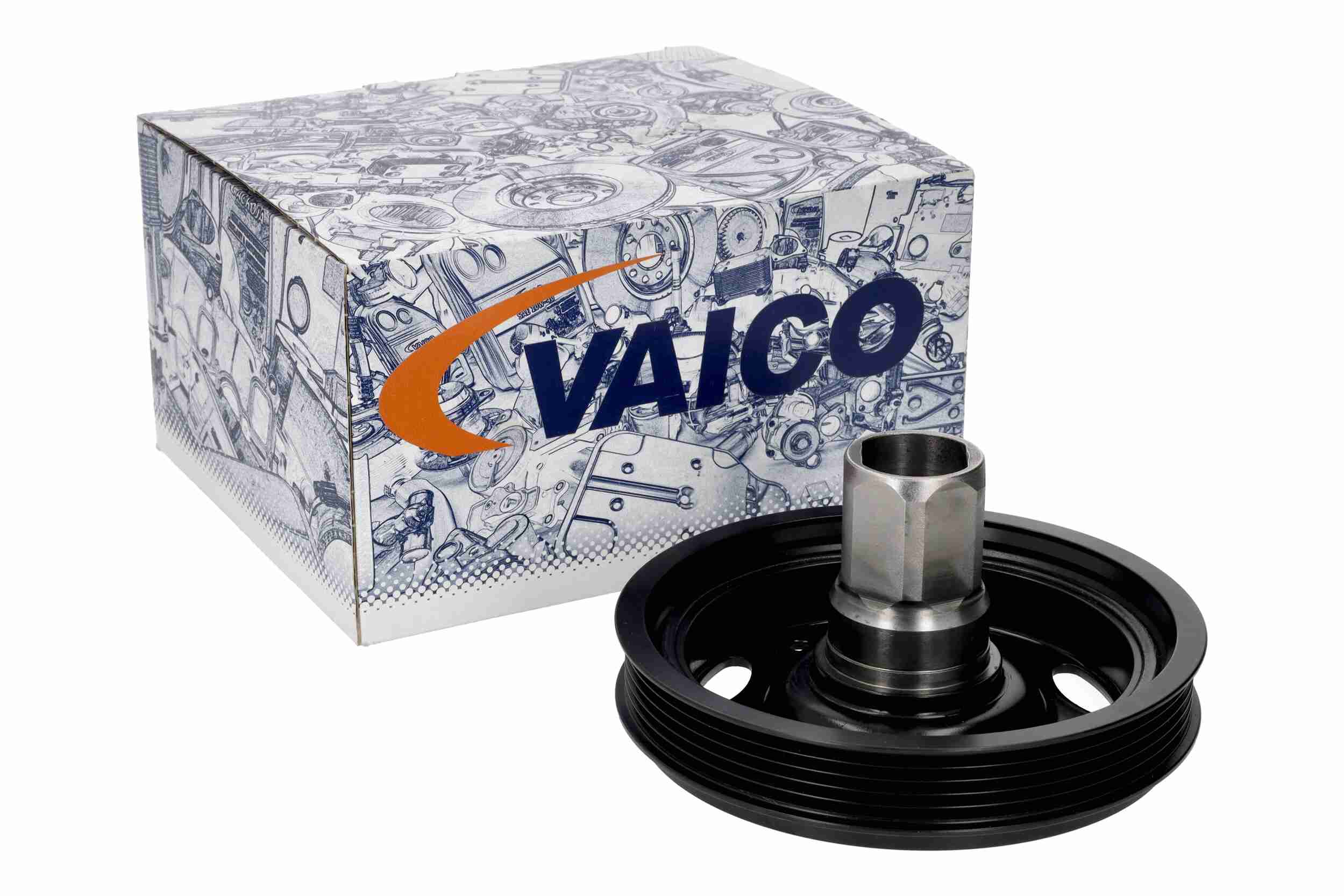 Poulie damper (Poulie de vilebrequin) VAICO V40-8166