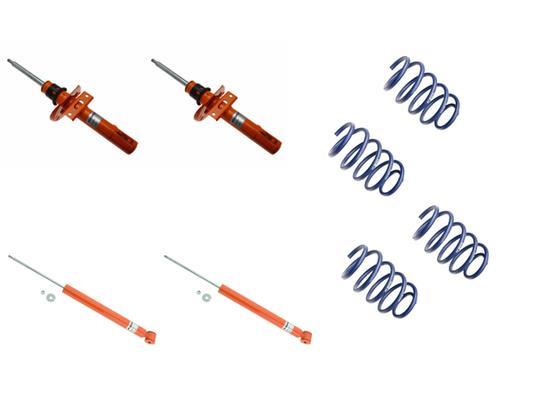 Jeu de 4 amortisseurs + ressorts (Kit suspension) KONI ref. 1120-0821